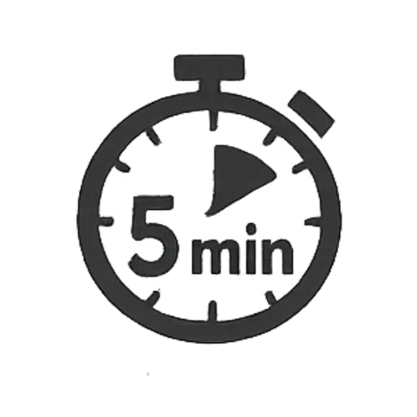 짧은 처리 시간 지향 아이콘