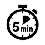 짧은 처리 시간 지향 아이콘