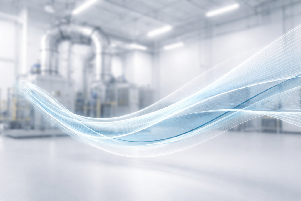 미래적 공기 흐름 디자인 이미지